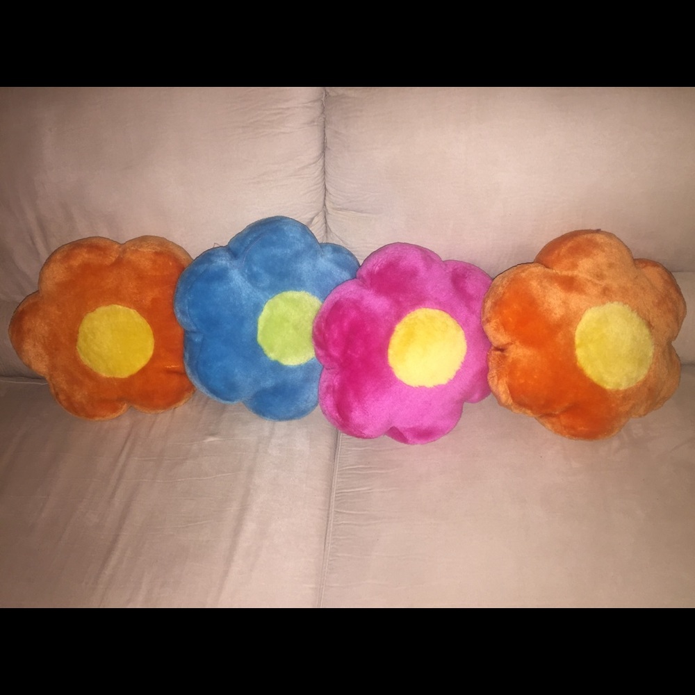 Set 4 cojines Daisies